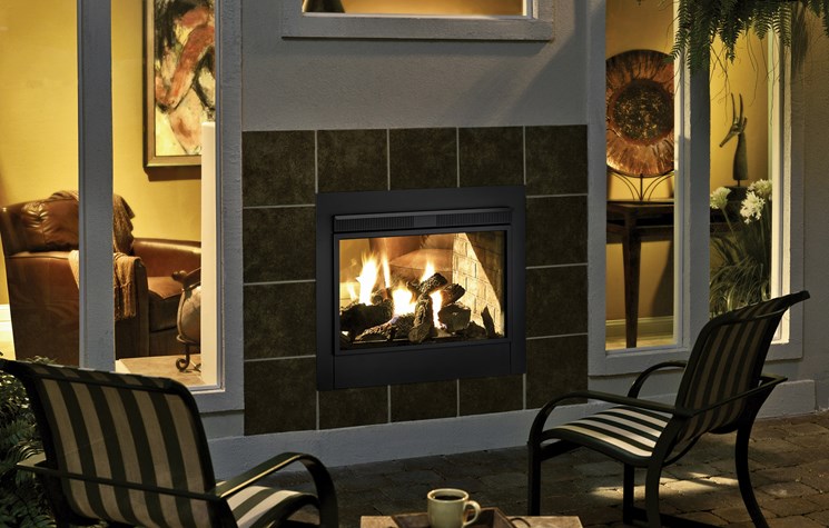 Twilight 2 Indoor/Outdoor Gas Fireplace