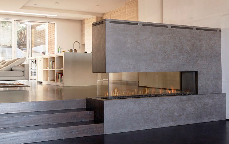 Ortal Space Creator 150 Direct Vent Fireplace
