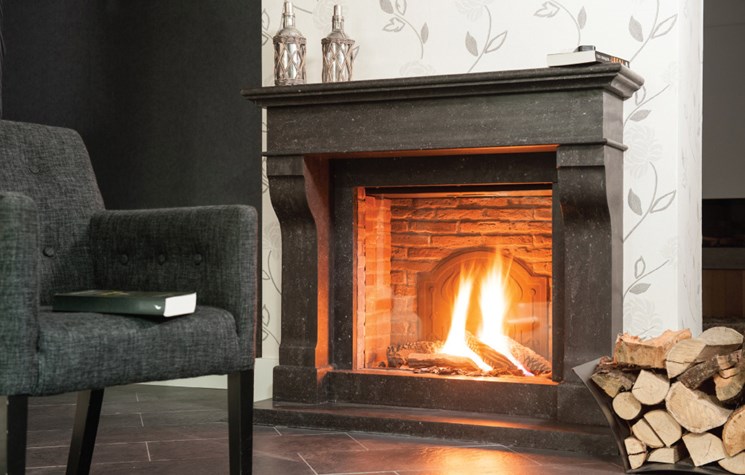 Ortal Traditional 110 Direct Vent Fireplace