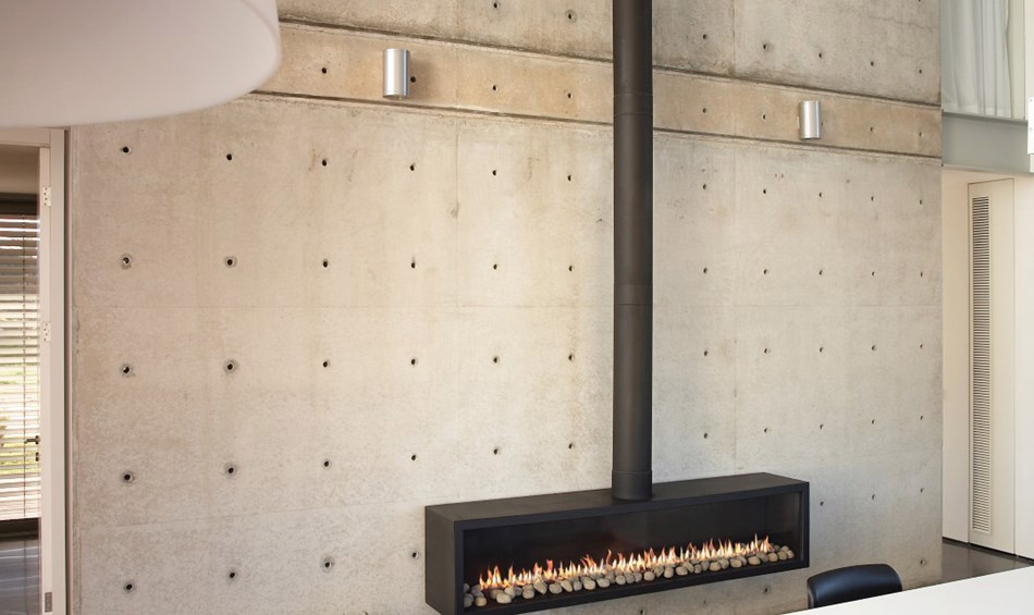 Ortal Stand Alone 150 Direct Vent Fireplace Osa150 By Ortal