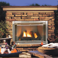 Dakota Outdoor Gas Fireplace