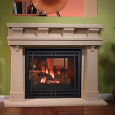 Heatilator See-Through Gas Fireplace